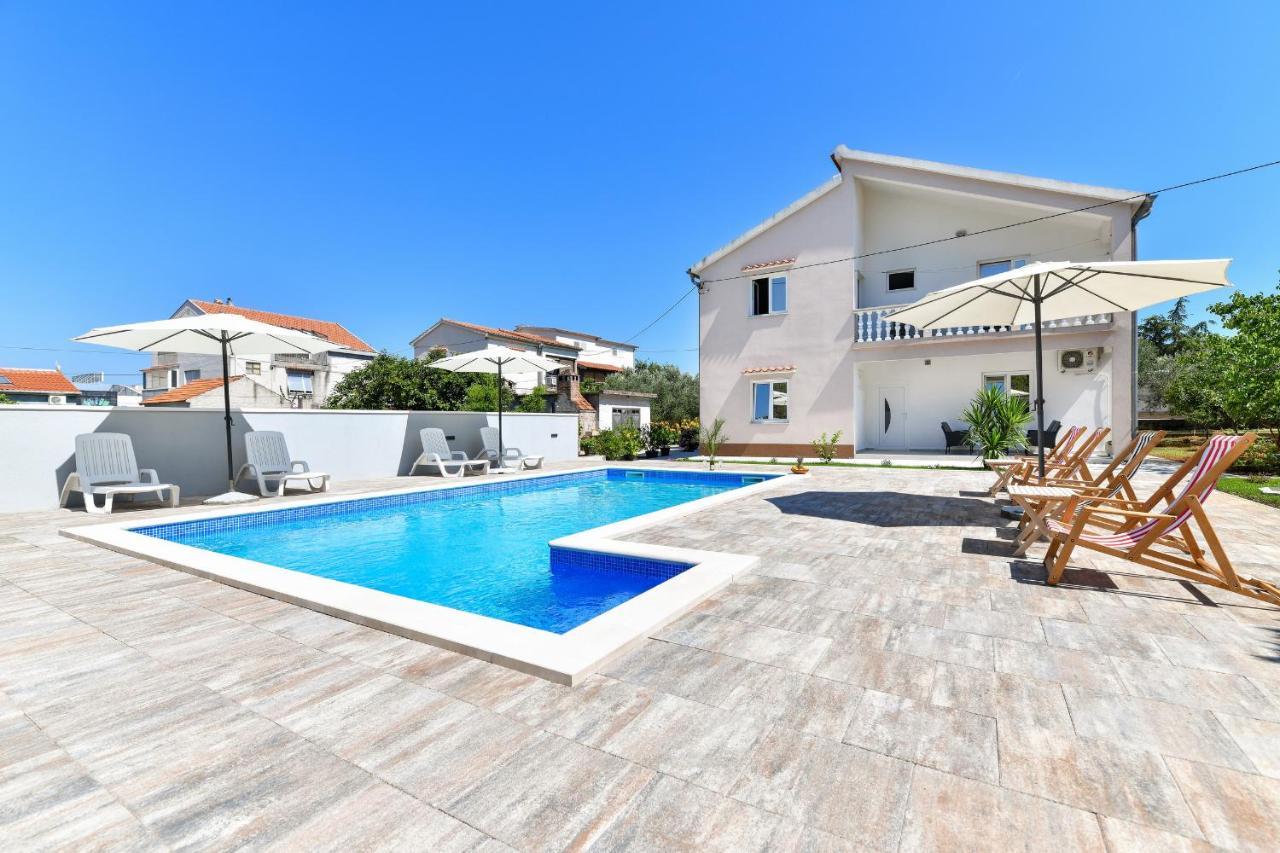 Pool house LUKA Appartement Zadar Buitenkant foto