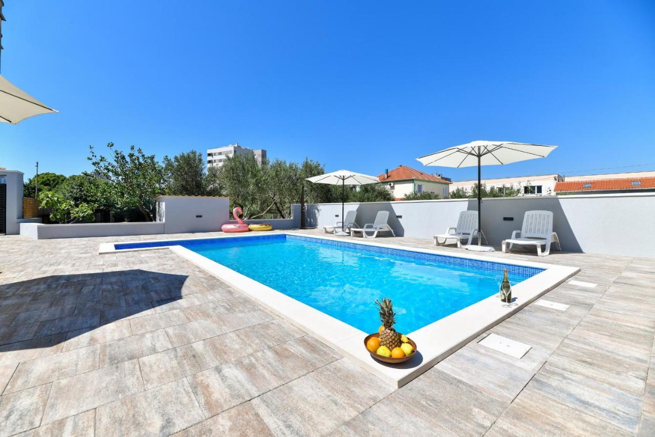 Pool house LUKA Appartement Zadar Buitenkant foto